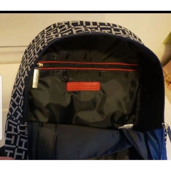 Tommy Hilfiger Logo Backpack Navy NWT main image 11